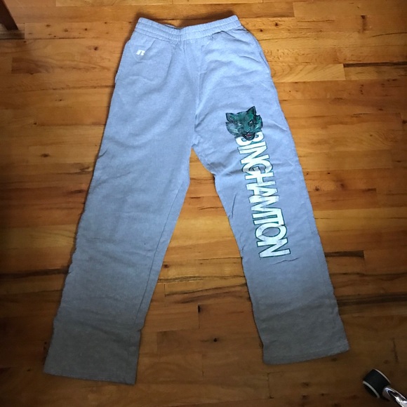 Russell Athletic Pants - Russell Binghamton University Sweats